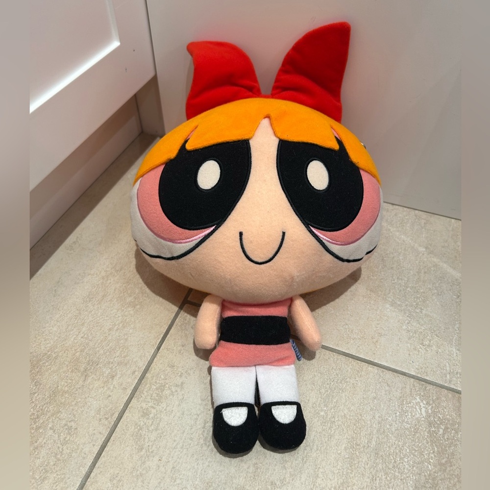 Powerpuff Girls Blossom Plush Toy vintage 2000